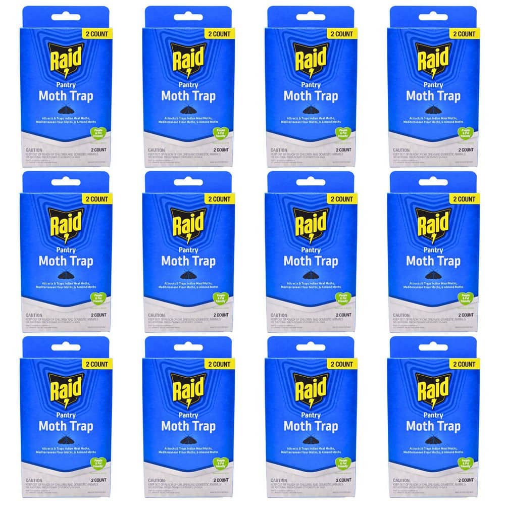 Pantry Moth Trap with Lure, Sticky Glue Trap (24-Traps) price history on PriceWatchPro