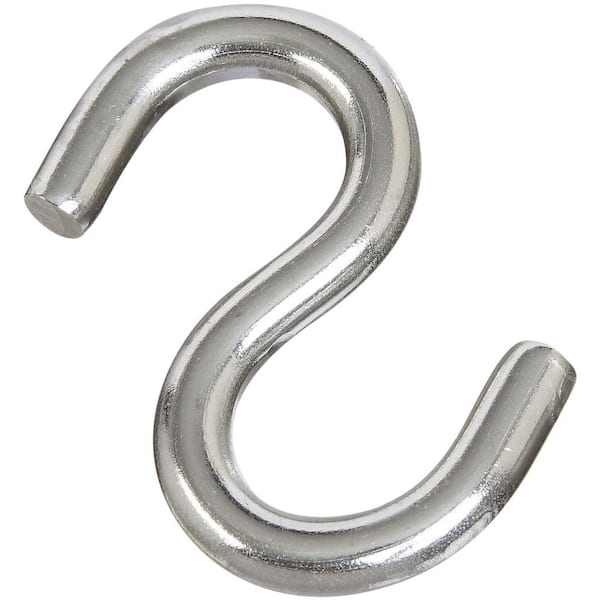 National Hardware 2-1/2 in. Stainless Steel Open S-Hook