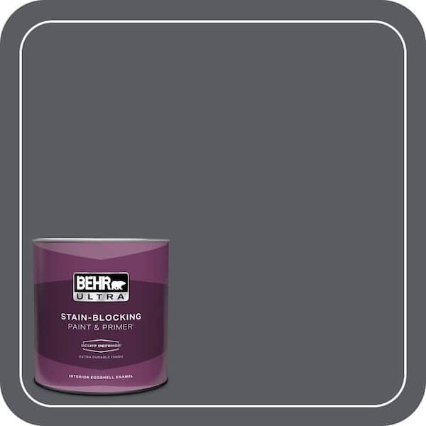 BEHR ULTRA 1 qt. #PPU18-02 Pencil Point Extra Durable Eggshell Enamel Interior Paint & Primer