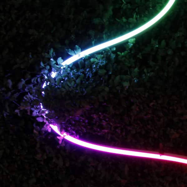 ネオンライト LIFX 16 ft. Smart Wi-Fi RGBW 120V Plug-in/12V Neon Flex Integrated