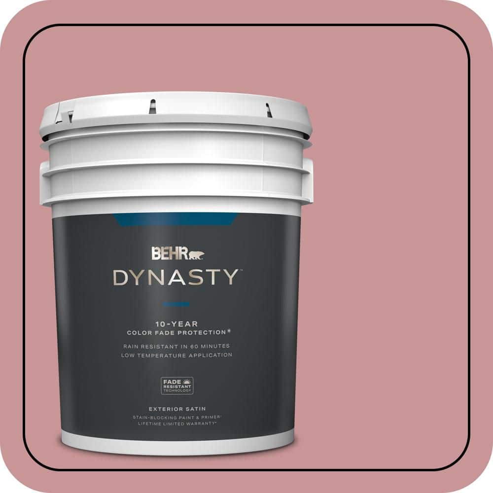 5 Gal. #S140-4A Dusty Rose Satin Enamel Exterior Stain-Blocking Paint and Primer price history on PriceWatchPro