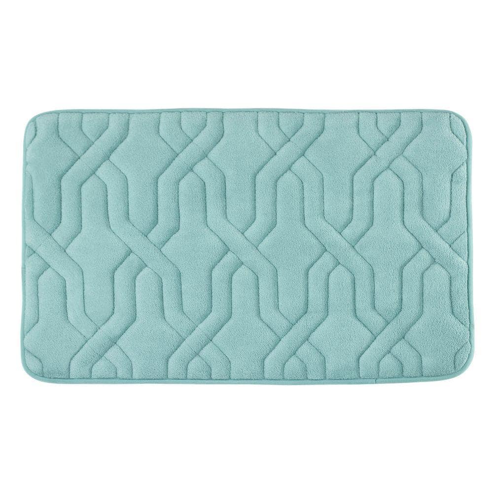 Drona Aqua 20 in. x 32 in. Memory Foam Bath Mat