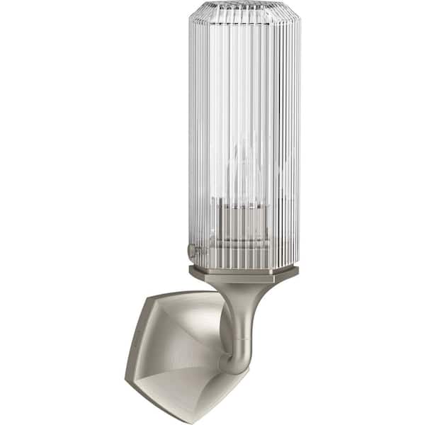 Occasion 1-Light Brushed Nickel Wall Sconce