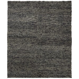 2 x 3 Gray and Black Gradient Area Rug
