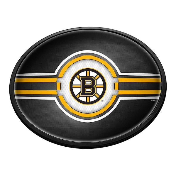 Bruins Round Slimline Lighted Wall Sign