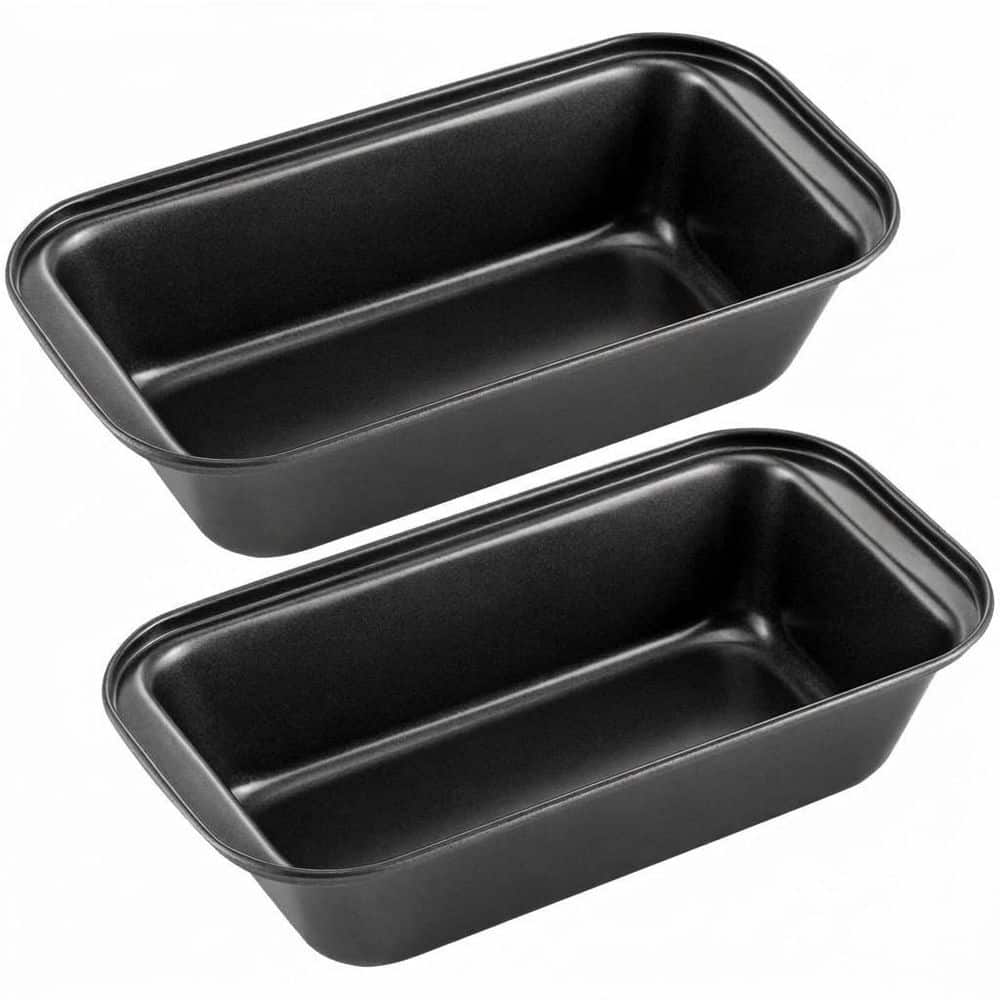 LAIFUCAM 4.5 x 8.5 in. Carbon Steel Nonstick Meatloaf Bread Loaf