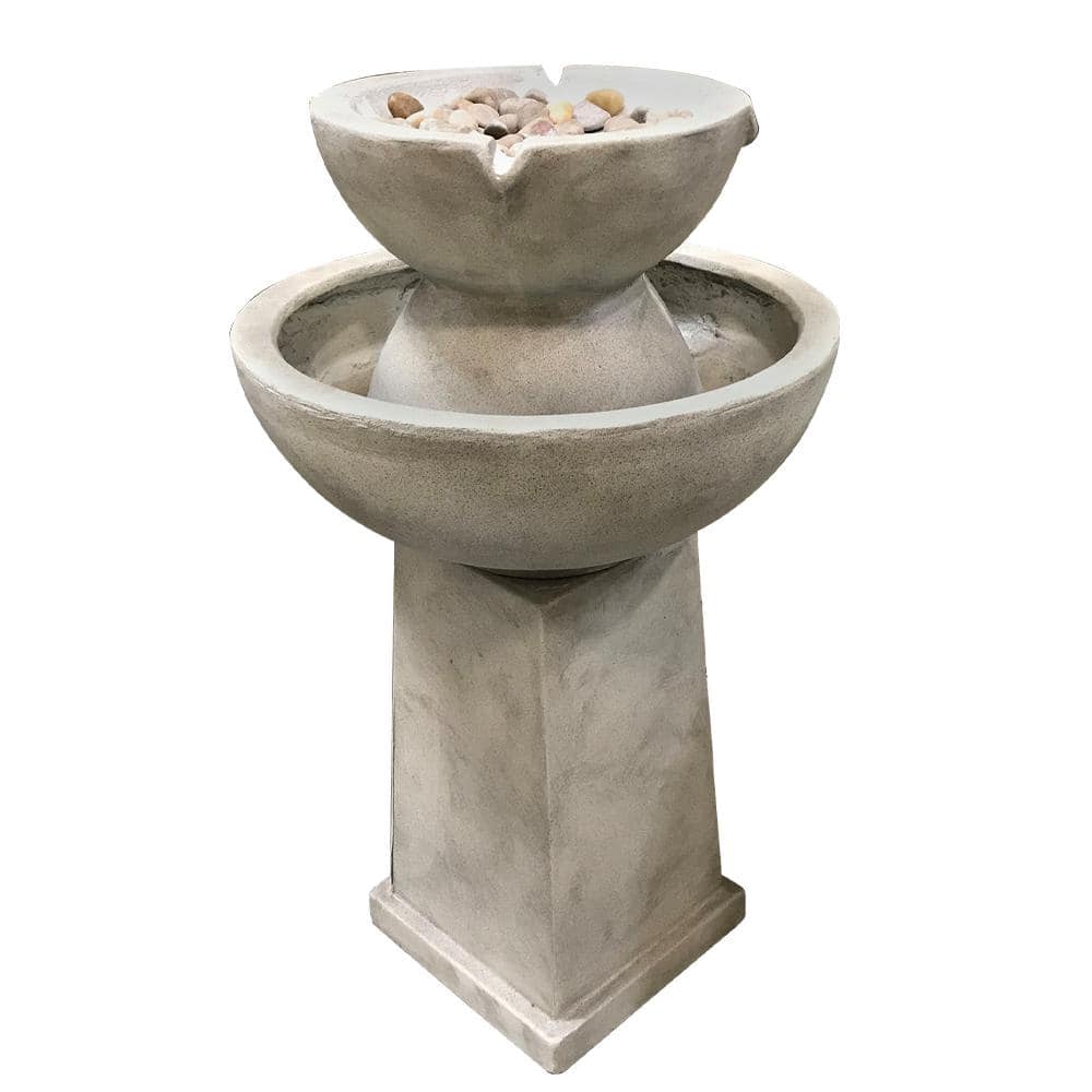 CHG CLASSIC HOME & GARDEN Yorkshire Zinc Cement Fountain