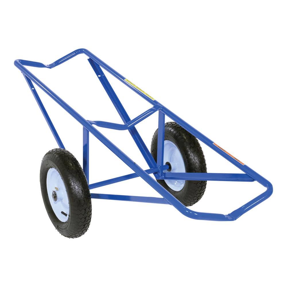 Vestil 61 in. x 25 in. Portable Carpet Dolly with Pneumatic Wheels