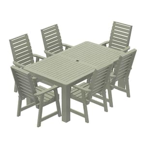 Glennville 7-Pieces 42 in. to 72 in. Dining Set