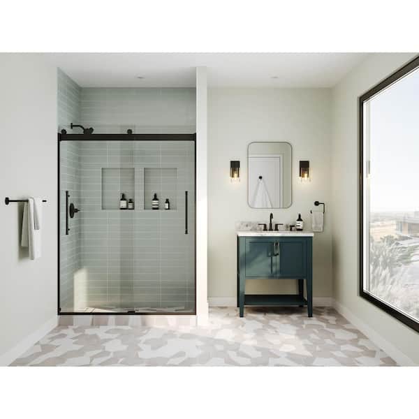 Trinsic 8 in. Widespread 2-Handle Bathroom Faucet with Metal Drain Assembly in Matte Black Trinsic 8 in. Widespread 2-Handle Bathroom Faucet with Metal Drain Assembly in Matte Black