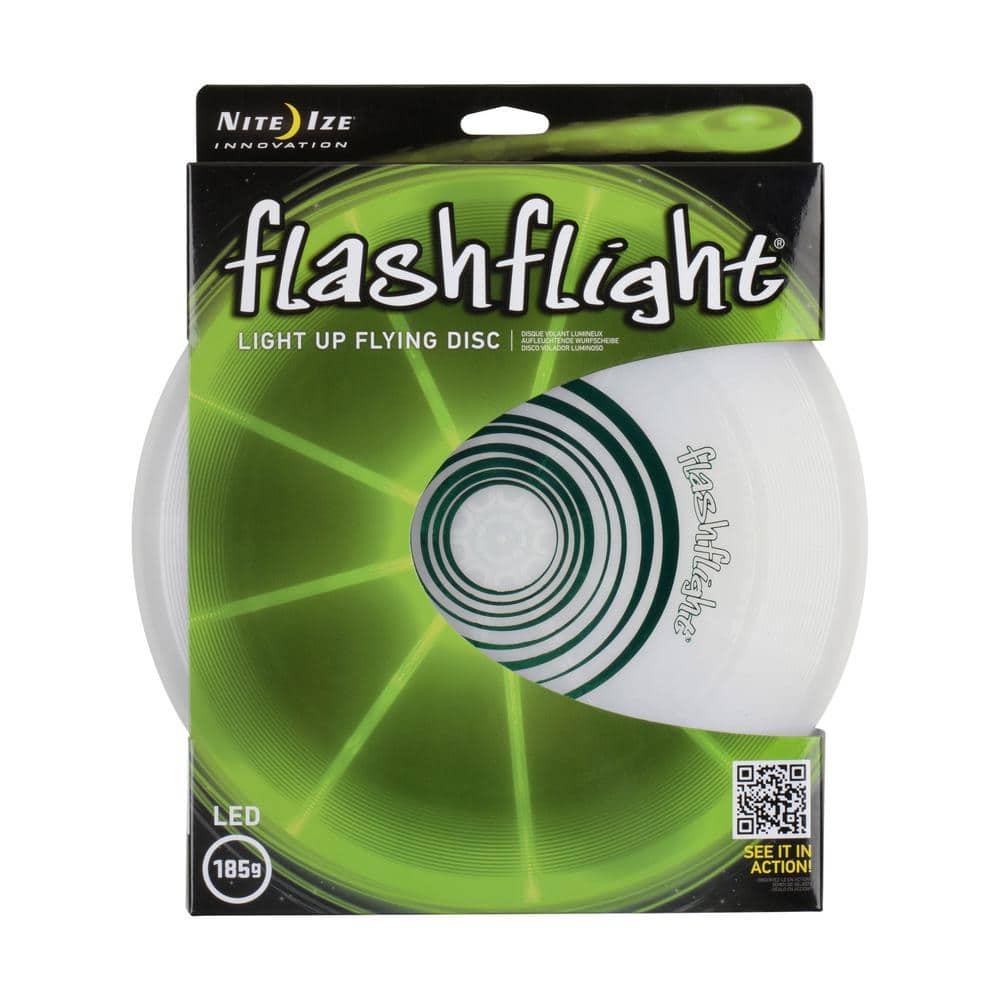 UPC 094664412835 product image for Flashflight LED Light-Up Flying Disc in Green | upcitemdb.com