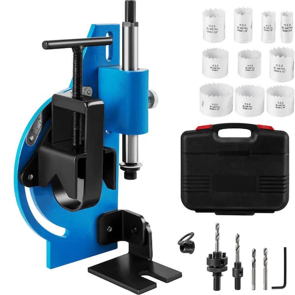 VEVOR Tube Notcher Kit 60° Pipe Tubing Notcher Hole Saw 3/4 in. -2 in. -1/2 in. Replacement Pipe Cutting Wheel