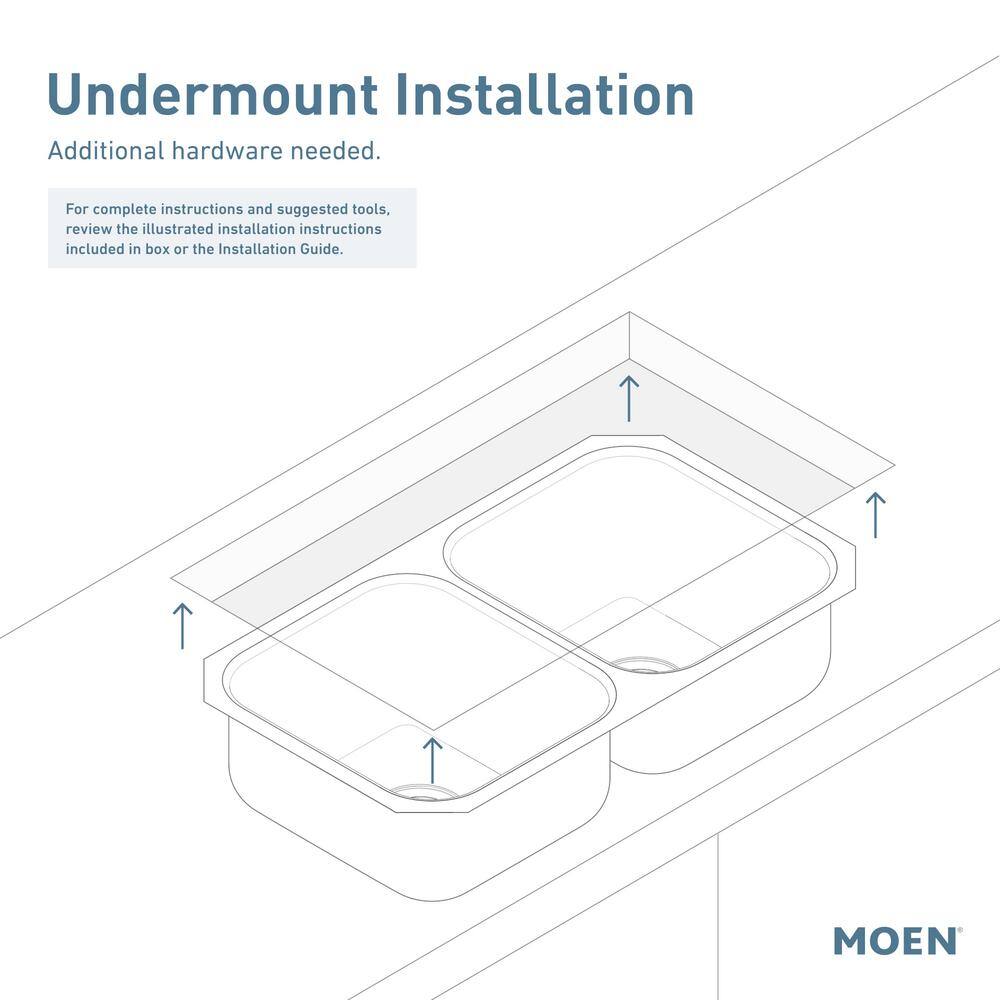 Satin Stainless Steel Undermount Single Bowl Kitchen Sink