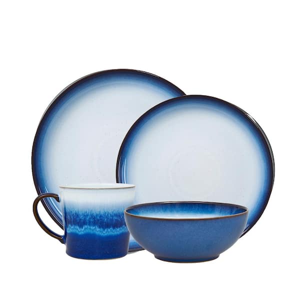 Denby Blue Haze 4 -Piece Set (Service for 1)
