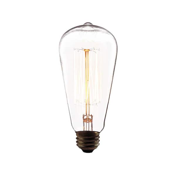 Eurofase 60-Watt Incandescent A19 A-Line Light Bulb Retro Collection - Vintage Style Light Bulb