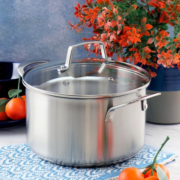 Midvale 5 qt. Stainless Steel Dutch Oven with Lid