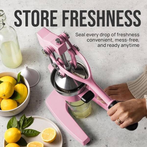 Zulay Kitchen Cast Iron Manual Citrus Juicer Z-0252 - The Home Depot