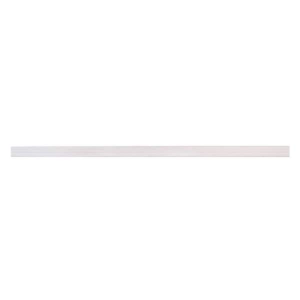 SnapFence 1-1/2 in. x 1-1/2 in. x 39 in. White Modular Vinyl Fence Post or Rail (12-Box)