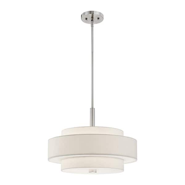 AVIANCE LIGHTING Meridian 4 Light Brushed Nickel Pendant HD41219