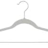 Laura Ashley 12 Pack Velvet Hangers with Clips in Black LA-93315-BLACK -  The Home Depot