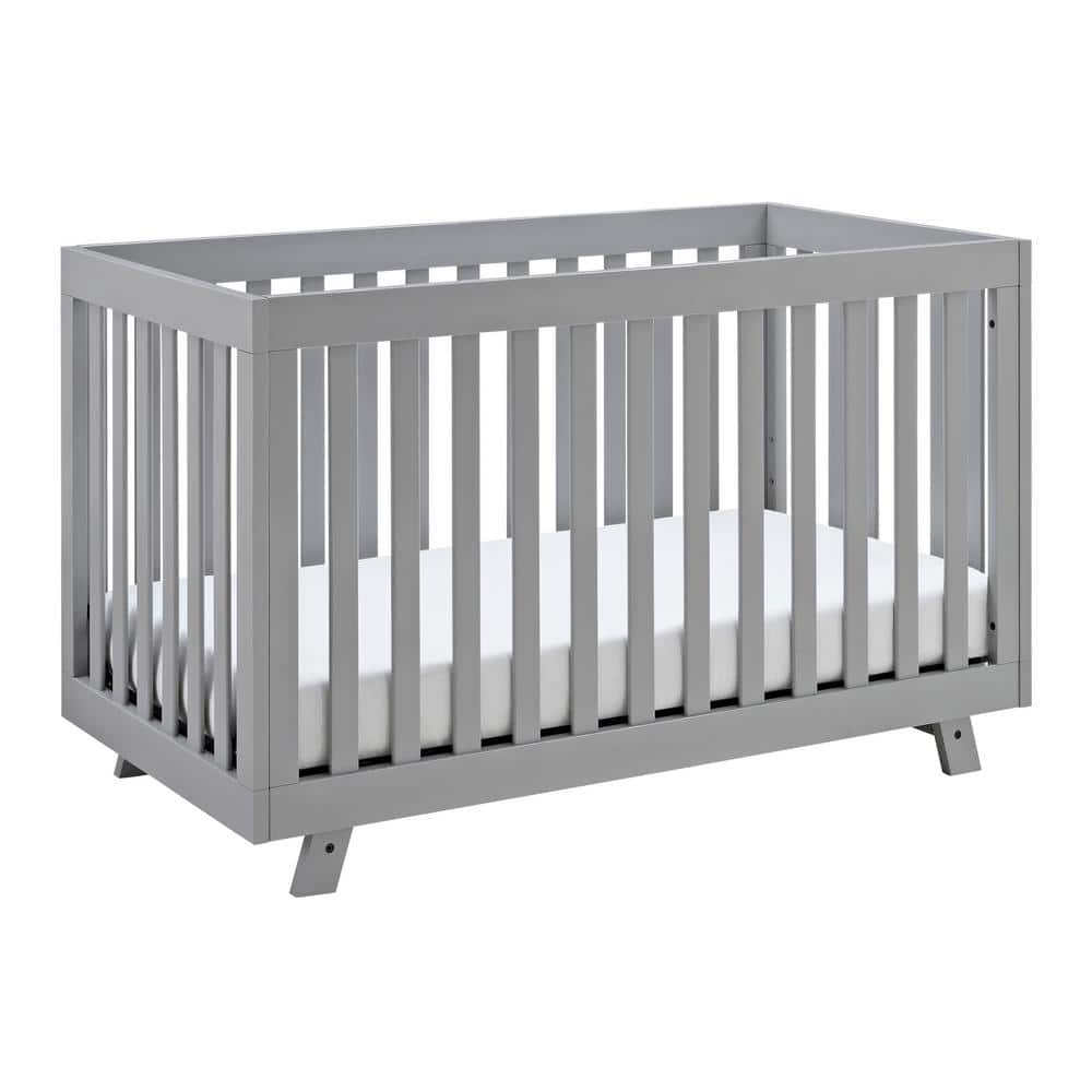 Beckett Pebble Gray 3In1 Convertible Crib