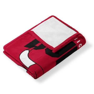 NBA Bulls High Block Multicolor Graphic Silk Touch Throw Blanket