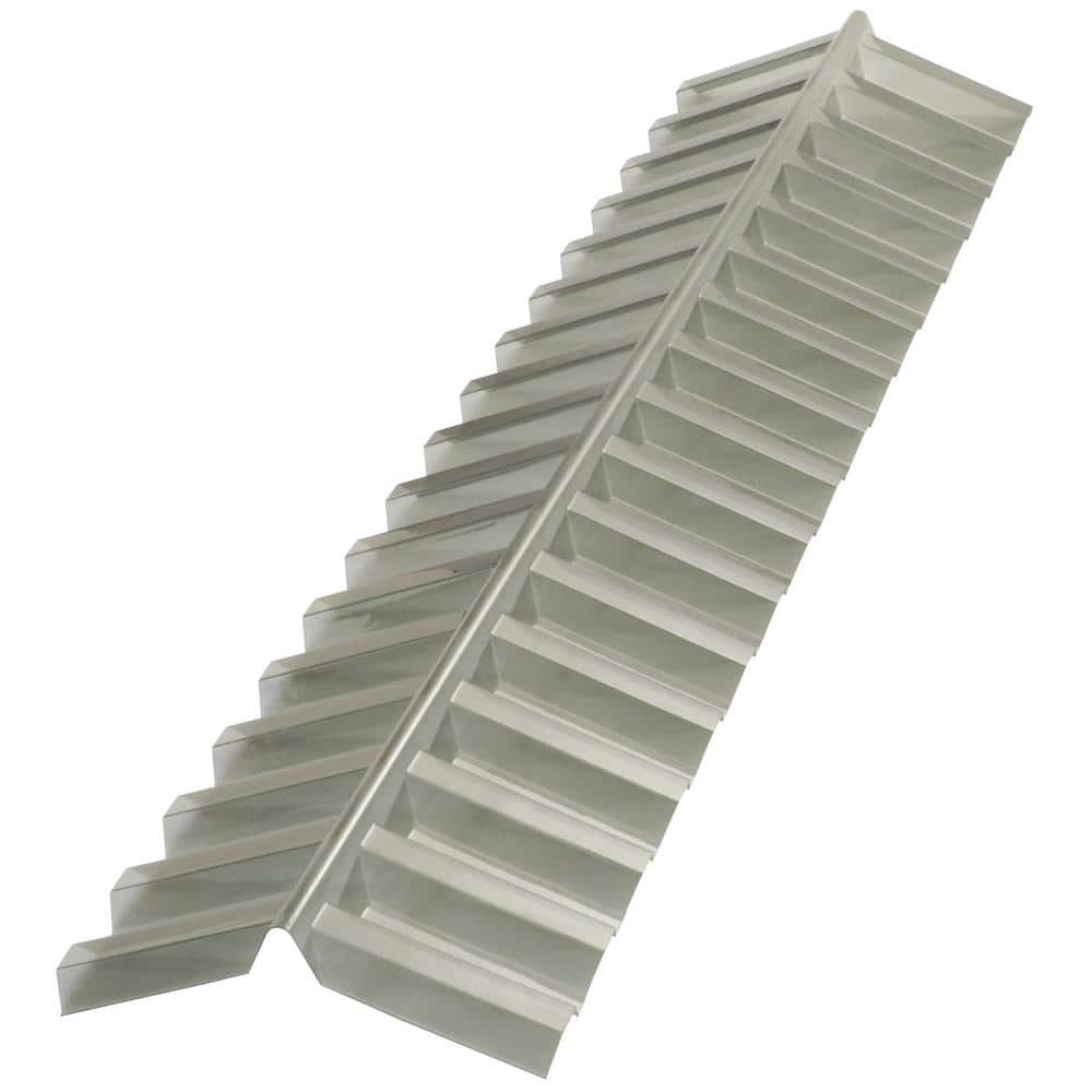 4 ft. Polycarbonate Ridge Cap Flashing in Solar Gray price history on PriceWatchPro