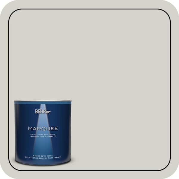 BEHR MARQUEE 1 qt. #N370-2 Eon Satin Enamel Interior Paint & Primer