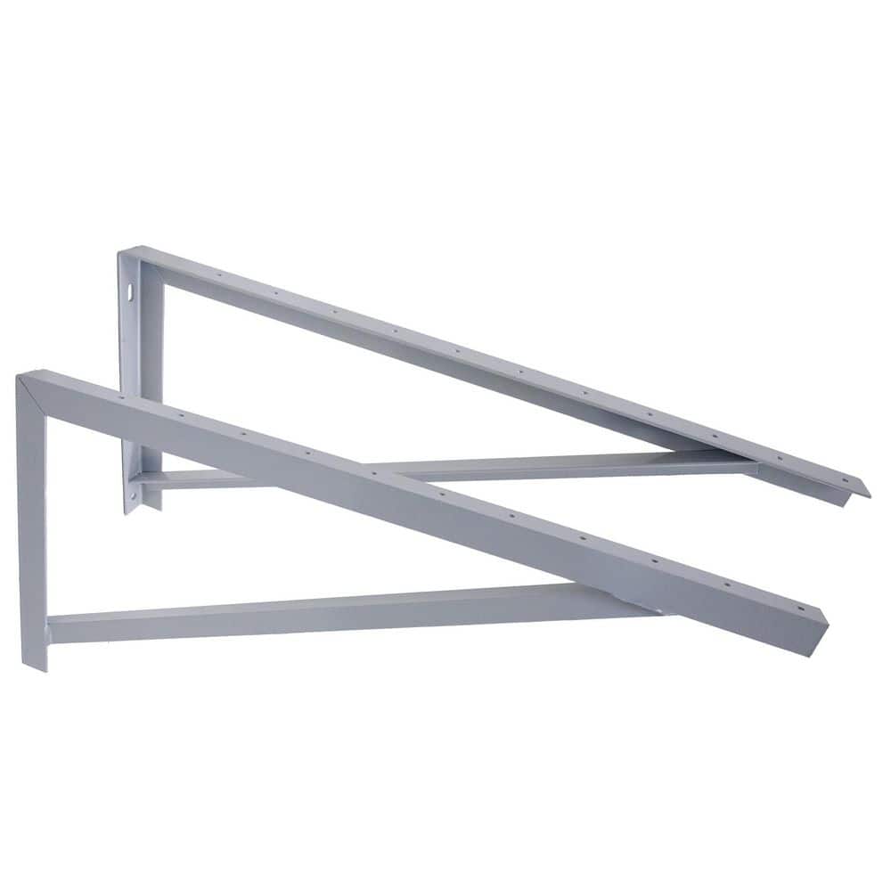 36 in. Steel Wall Mount Brackets for Mini Split AC Condenser or Heat Pump, 600 lb. Capacity (2-Pack) price history on PriceWatchPro