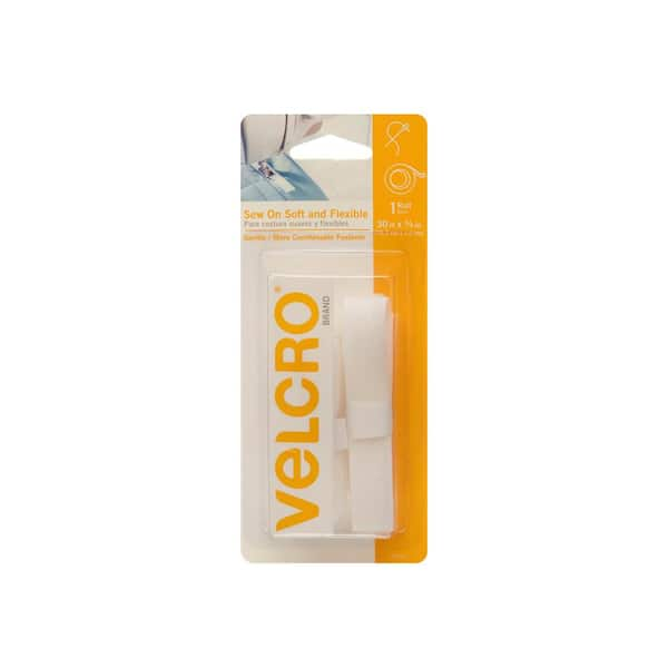 Velcro Brand Iron on Tape 3/4x 5' White