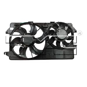 Dual Radiator and Condenser Fan Assembly 2011-2012 Ford Transit Connect - -L ELECTRIC