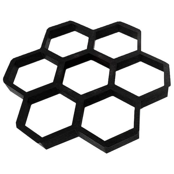 15.7 x 15.7 x 1.57 Concrete Molds Reusable Walk Maker Stepping Stone Paver Path Maker for Lawn Patio Garden DIY