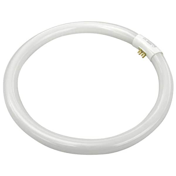 TCP 130W Equivalent Soft White (2700K) T6 Circline CFL Light Bulb