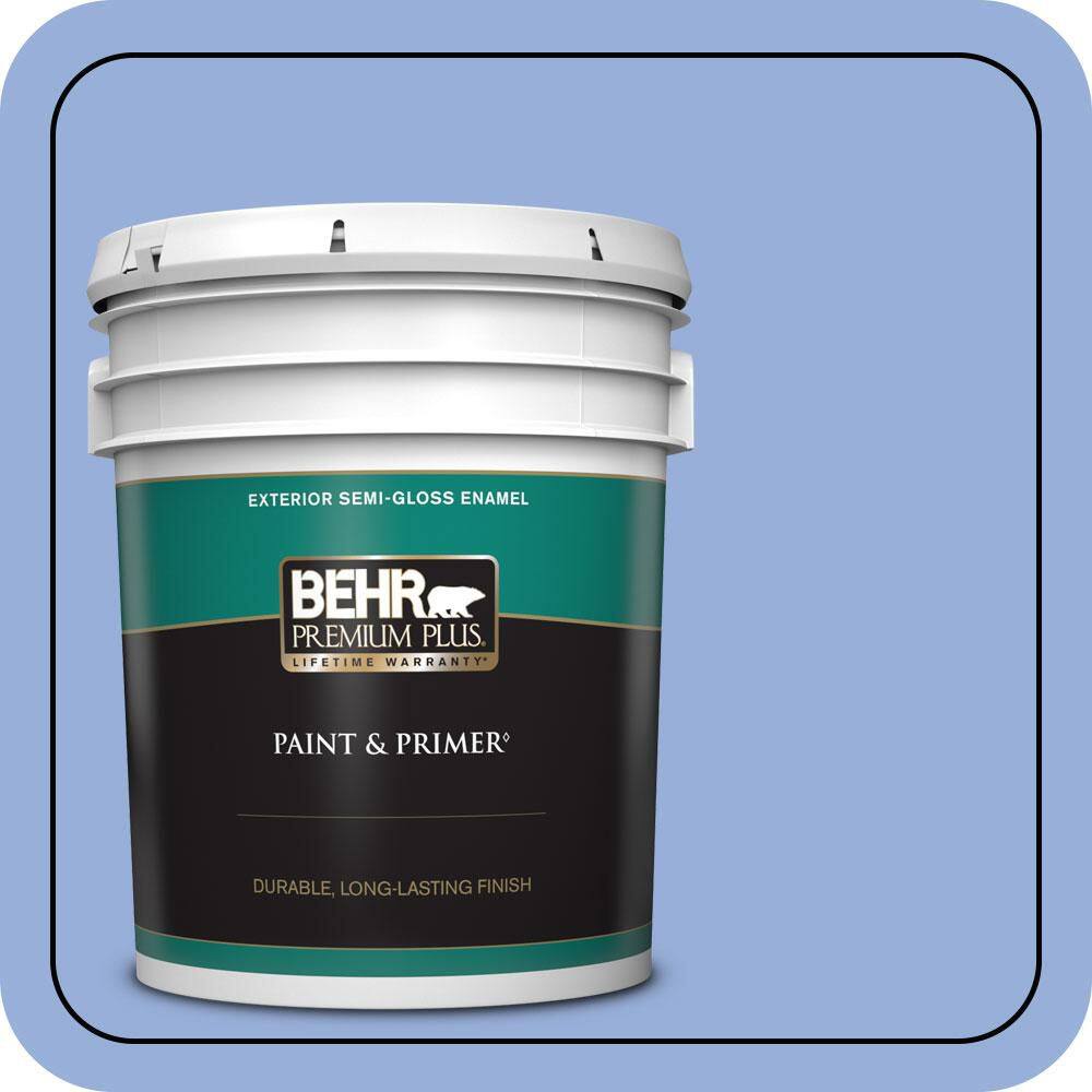 5 gal. #590B-4 Anemone Semi-Gloss Enamel Exterior Paint & Primer price history on PriceWatchPro