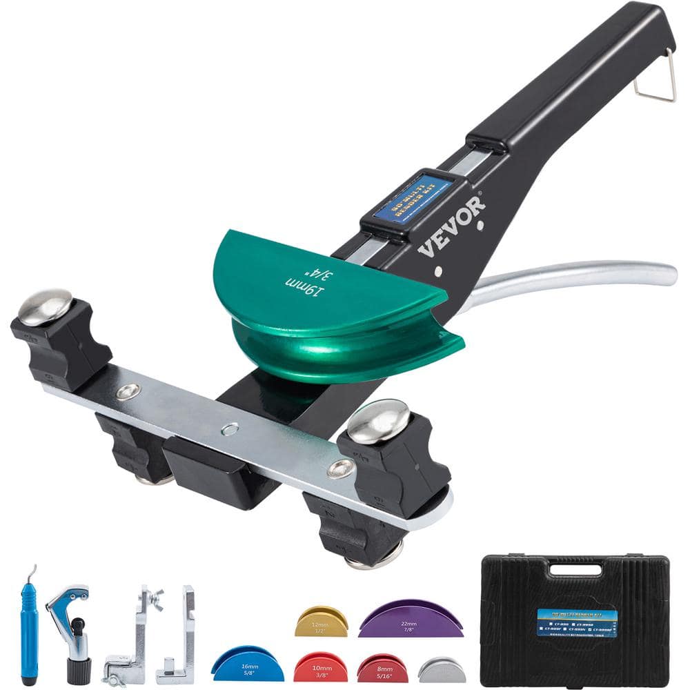 Reviews for VEVOR Pipe Bender Tubing Bender with 7 Colorful Dies 90 ...