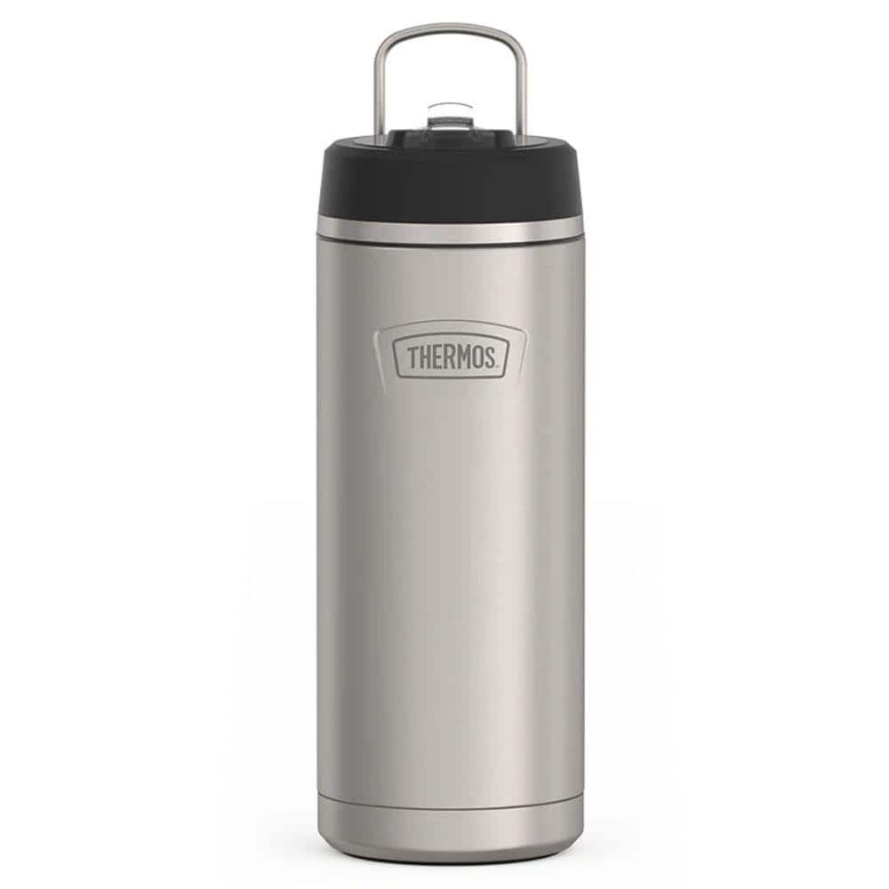 Thermos 32 oz. Matte Gray Stainless Steel Water Bottle w