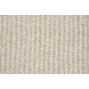 Cornerstone - Oatmeal - Beige 13.2 ft. 42 oz. Wool Loop Installed Carpet