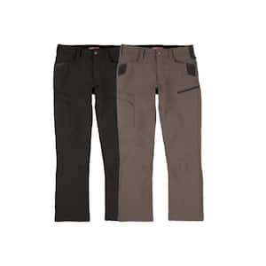 Milwaukee Men's 34 in. x 34 in. Black and Brown FREEFLEX Tech Work