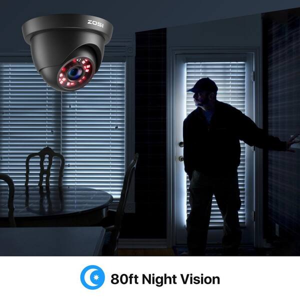 zosi CCTV 2.0MP 1080P Full HD Außen Überwachungskamera