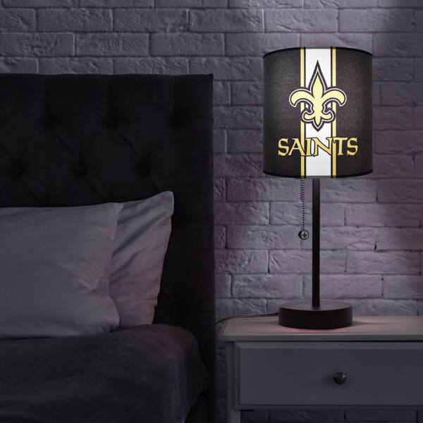IMPERIAL New Orleans Saints 20 in. Black Task And Reading Desk
