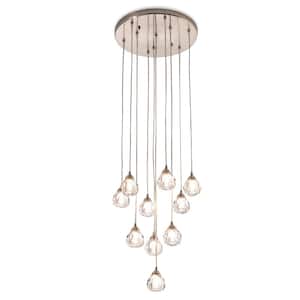 Albany 10 -Light Chandelier with Crystal Accents