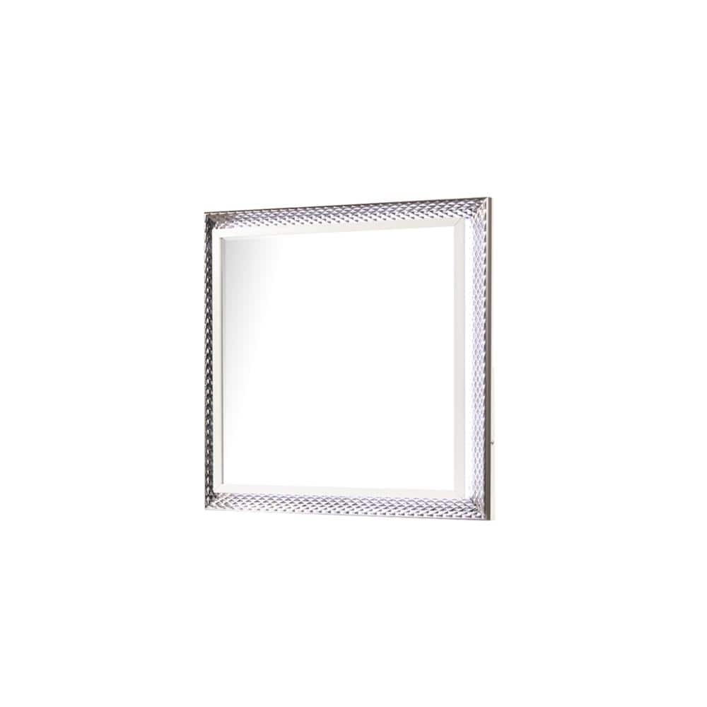 43 in.x 41 in. LED Vanity Light Mirror with Diamond, White price history on PriceWatchPro