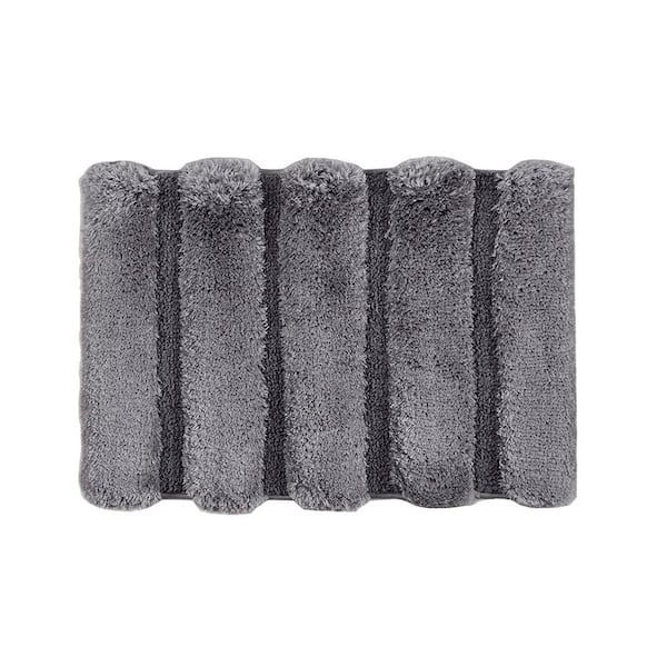 Shop Tufted Pearl Channel 17 Bath Rug Grey, Bath Linens