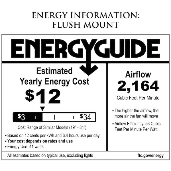 Generation Lighting - Discus Classic 52 in. Integrated LED Indoor Polished Nickel Ceiling Fan with 3000K Light Kit