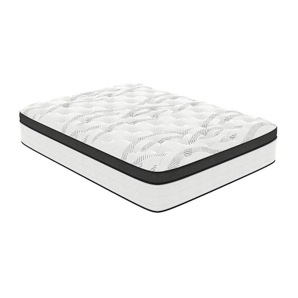 AMERICAN BEDDING SleepCool California King Plush Hybrid 14 in. Mattress
