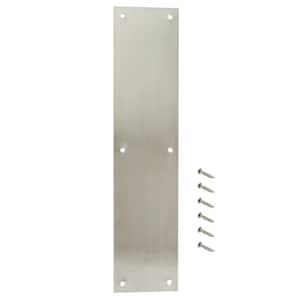 3-1/2 in. x 15 in. Stainless Steel Push Plate