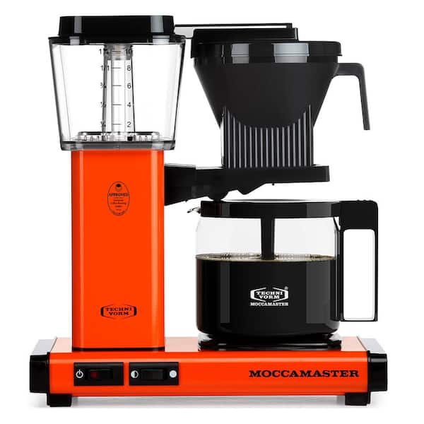 Moccamaster KBG 10-Cup Orange Drip Coffee Maker
