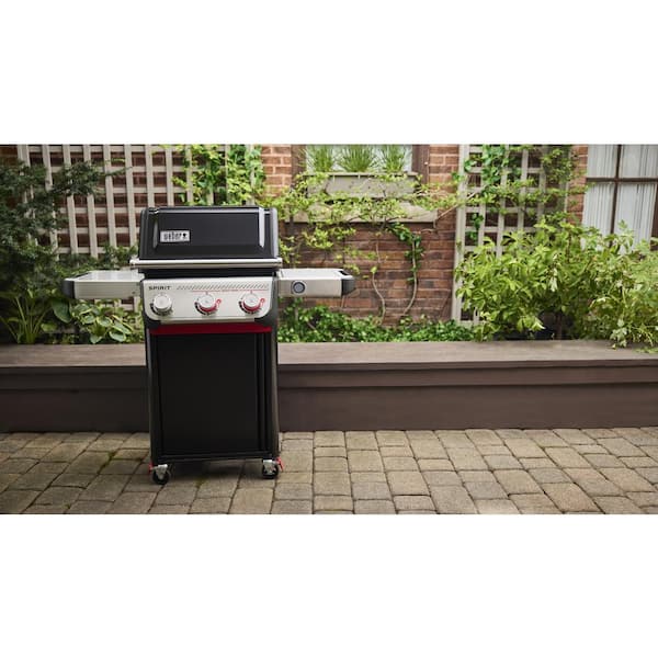 Weber Spirit E-435 4-Burner Liquid Propane Gas Grill in Black with