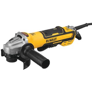 13 Amp Corded 5 in. Brushless Small Angle Grinder with No-Lock-On Paddle Switch and Variable Speed