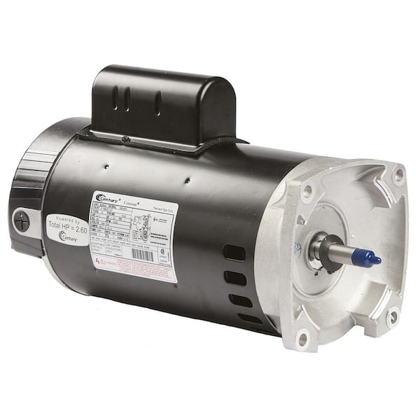Century 2 HP Single Speed Full Rate Replacement Motor